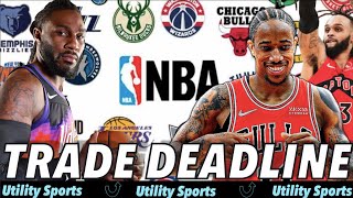 🔴 NBA Trade Deadline Livestream I Suns, Raptors, Mavericks, Heat and more NBA Trade Rumors