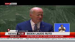 President Joe Biden lauds President Ruto on plan to deploy police officers in the Caribbean nations
