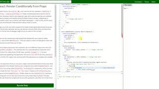 REACT: Render Conditionally from Props (43)