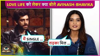 Avinash Mishra \u0026 Bhavika Sharma Are Dating Each Other ? Actress Reveals Truth