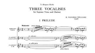 Ralph Vaughan Williams - 3 Vocalises