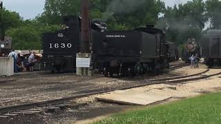 The IRM Steam Team Firing Up Shay 5 and Frisco 1630