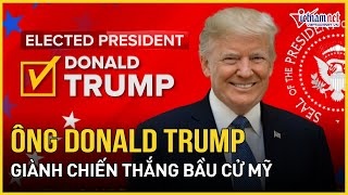 Kết quả bầu cử Mỹ 2024: Ông Donald Trump thắng thuyết phục! | Báo VietNamNet