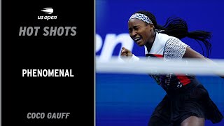 Coco Gauff Phenomenal at Net | 2022 US Open