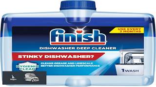 Finish Dishwasher Cleaner Liquid Deep Cleans Hidden Grease & Limescale Fights Odors