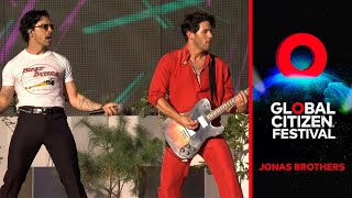 Jonas Brothers Perform 'Cake by the Ocean' | Global Citizen Festival: NYC