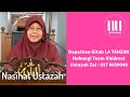 Rapuhnya Jiwa Dalam Beristiqamah Di Akhir Zaman ini - Ustazah Muzayyanah Abdullah