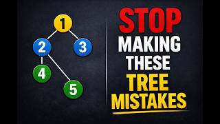 4 Tree Mistakes That Break Java Interviews | Binary Tree Masterclass