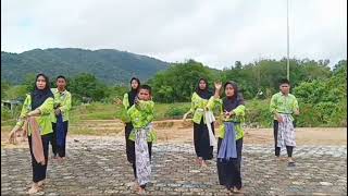 Tari Lenggang  Nyai , Tugas seni di SMP Muhammadiyah Mentok