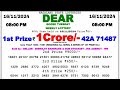 🔴 Evening 08:00 P.M. Dear Nagaland State Live Lottery Result Today ll Date-16/11/2024 ll