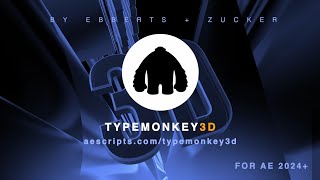 TypeMonkey3D for After Effects