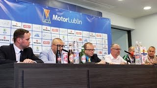 Naszym celem jest awans! - konferencja prasowa klubu na Arenie Lublin