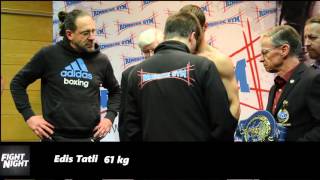 Tatli vs Ballisai official weigh in