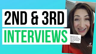 2nd And 3rd Interview Tips