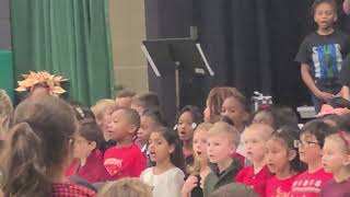 Grayson's 3rd Grade Christmas concert part 3