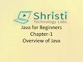 Java for Beginners Chapter-1 Overview of Java