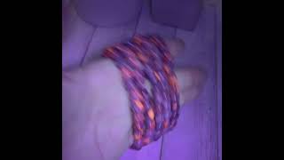 Yooperlite Bracelet, UV Fluorescent Sodalite Crystal Jewelry Bangle - Emberlite Glowing Stone YJBA