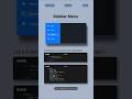Modern Sidebar Menu CSS | Responsive & Animated Tutorial🔥 #css #coding #shorts #webdesign #cssshorts