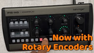 Behringer Powerplay P16-HQ Knob Demo