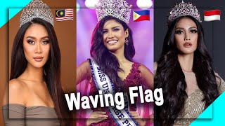 Wavin flag Miss Universes 2020 Tiktok New Trend Compilation