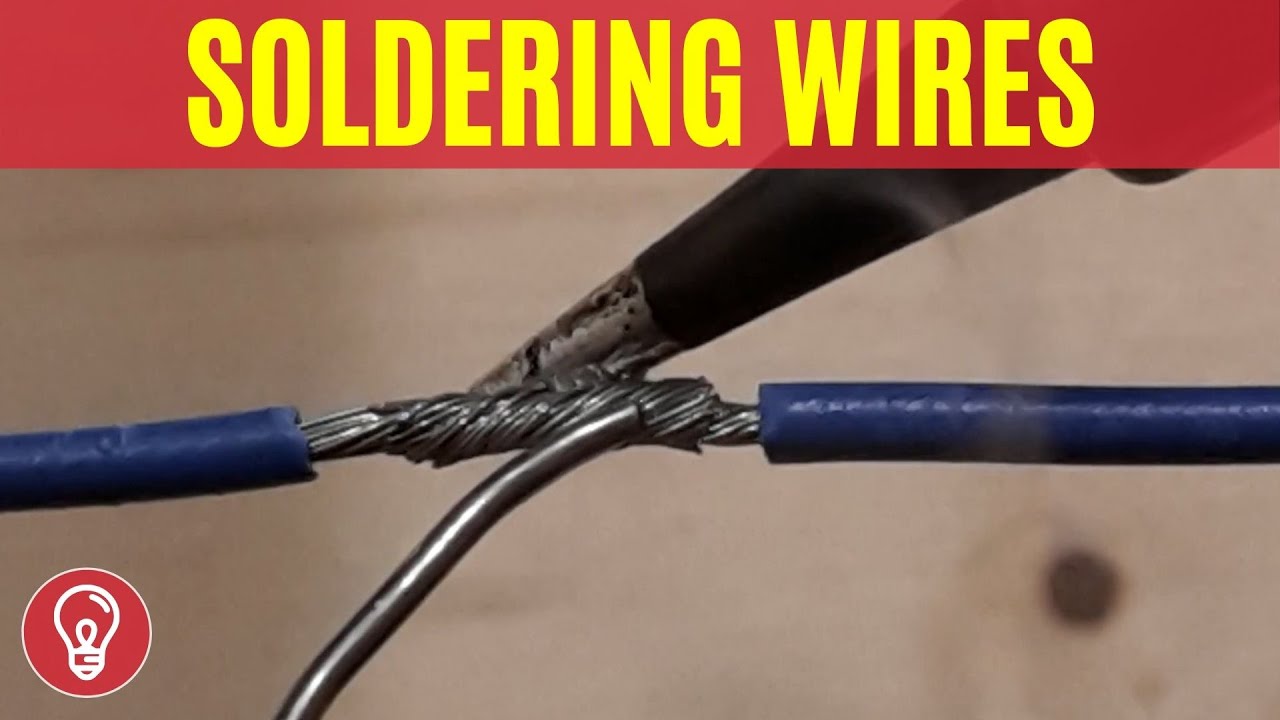 How To Solder Wires Together - YouTube