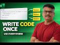 Write VBA Code Once and Use It Everywhere (Reusable Function Trick)