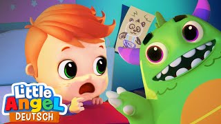 Mein Freund, das Monster | Wer ist unter meinem Bett? | Little Angel Deutsch - Kinderlieder