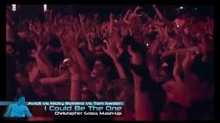 Avicii vs Nicky Romero vs Tom Swoon - I Could Be The One (Christopher Gross Mash Up)