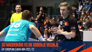 SC Magdeburg vs RK Gorenje Velenje | Highlights | EHF European League Men 2021/22