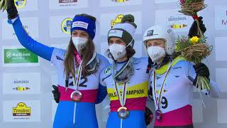 Watch the highlights @FIL European Luge Championships on Natural Track Laas (ITA)