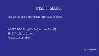 SQL for Beginners: INSERT INTO Statement