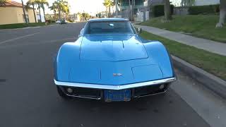 1969 Chevrolet Corvette 350/300HP V8 T-Top Coupe arrives at West Coast Classics, Torrance, CA