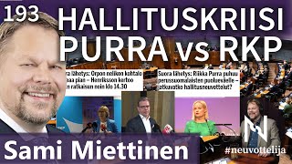 Hallitusneuvottelukriisi ohi - Purra vs RKP Sami Miettinen #neuvottelija 193