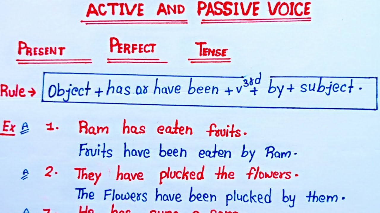Present Perfect Tense Exles And Formula Infoupdate Org