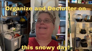 “Snowy Day Vibes ❄️ | Closet Declutter & Organization Transformation!”