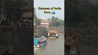 Mumbai.  Gateway of India ferry ⛴️ ride...