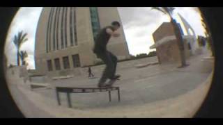 Boris and friends skateboarding.