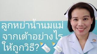 ฝึกลูกหย่าน้ำนมแม่จากเต้าอย่างไรให้นุ่มนวล?🍼🍼