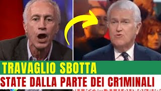 TRAVAGLIO RISPONDE SENZA MEZZE PAROLE