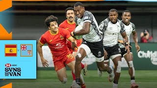 Overtime DRAMA! | Spain v Fiji | HSBC SVNS Vancouver 2025 | Match Highlights