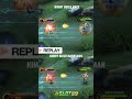 kimmy build marksman vs build mage ‼️ mobilelegendsindonesia mlbb shorts