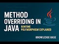 Method Overriding in Java | Runtime Polymorphism Explained with Easy Examples @knowledgebase2612