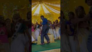 ചേട്ടൻ വേറെ ലെവൽ 🔥🔥 പൊളി കല്യാണം വൈബ് #wedding #weddingdance #trending #mallugram #kerala