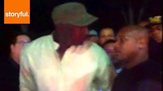 Michael Jordan Stops Fight After Mayweather VS Pacquaio (Storyful, Crazy)