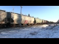 cn train spotting hd frozen k5hl cn 2917 u0026 dpu 8852 leads cn u712 east 11 21 12 9 16