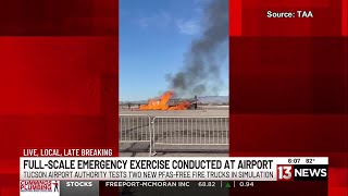 Tucson Airport Authority conducts full-scale emergency response exercise