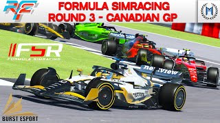 @FormulaSimRacing @VCOeSports  World Championship 2023 - Race 3 - Canadian Grand Prix on rFactor 2