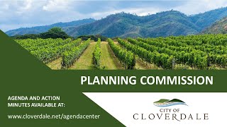 Cloverdale Planning Commission - August 5, 2025
