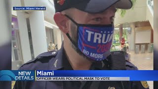 State Attorney's Office Reviewing Incident Involving Uniformed Miami Officer With Pro-Trump Mask At