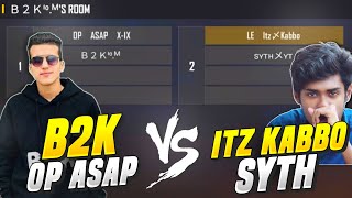 B2K VS Itz Kabbo \u0026 Syth || প্রথম বাংলাদেশী হিসাবে Born 2 Kill এর সাথে Custom Match - Free Fire